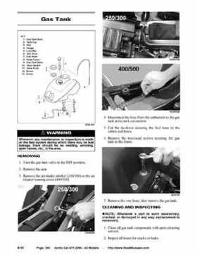 2004 Arctic Cat ATVs factory service and repair manual, Page 390