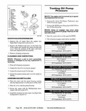 2004 Arctic Cat ATVs factory service and repair manual, Page 394