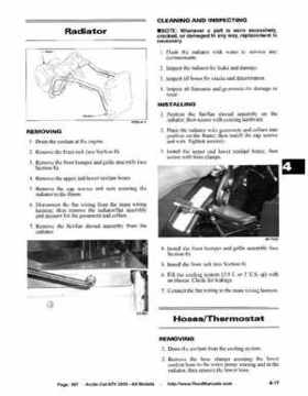 2004 Arctic Cat ATVs factory service and repair manual, Page 397