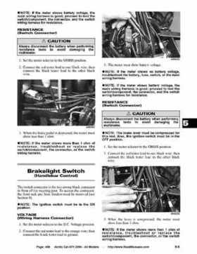 2004 Arctic Cat ATVs factory service and repair manual, Page 409