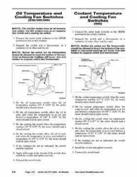 2004 Arctic Cat ATVs factory service and repair manual, Page 410
