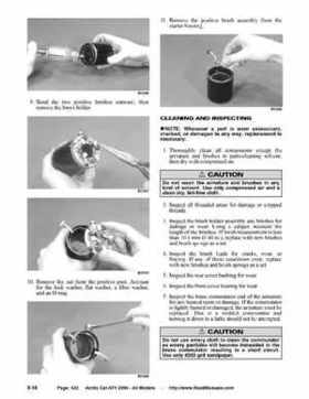 2004 Arctic Cat ATVs factory service and repair manual, Page 422