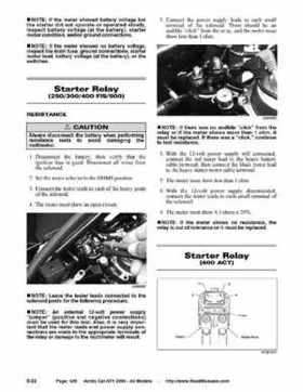 2004 Arctic Cat ATVs factory service and repair manual, Page 426