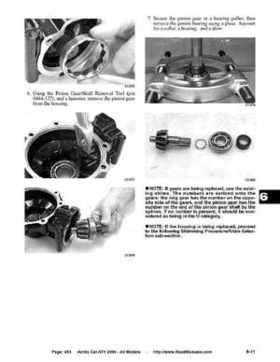 2004 Arctic Cat ATVs factory service and repair manual, Page 453