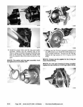 2004 Arctic Cat ATVs factory service and repair manual, Page 456