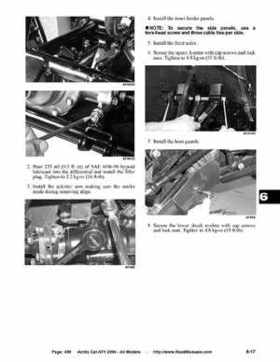 2004 Arctic Cat ATVs factory service and repair manual, Page 459