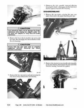 2004 Arctic Cat ATVs factory service and repair manual, Page 466