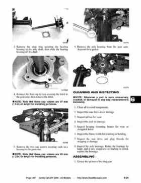 2004 Arctic Cat ATVs factory service and repair manual, Page 467