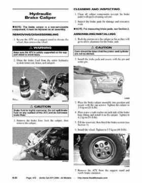 2004 Arctic Cat ATVs factory service and repair manual, Page 472