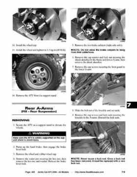 2004 Arctic Cat ATVs factory service and repair manual, Page 483