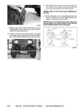 2004 Arctic Cat ATVs factory service and repair manual, Page 500