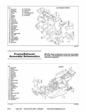 2004 Arctic Cat ATVs factory service and repair manual, Page 502