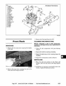 2004 Arctic Cat ATVs factory service and repair manual, Page 507