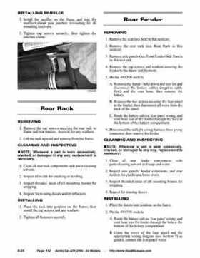 2004 Arctic Cat ATVs factory service and repair manual, Page 512