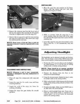 2004 Arctic Cat ATVs factory service and repair manual, Page 514