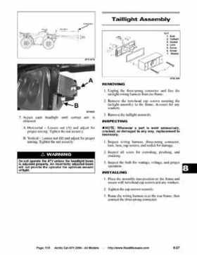 2004 Arctic Cat ATVs factory service and repair manual, Page 515