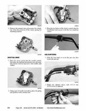 2004 Arctic Cat ATVs factory service and repair manual, Page 524