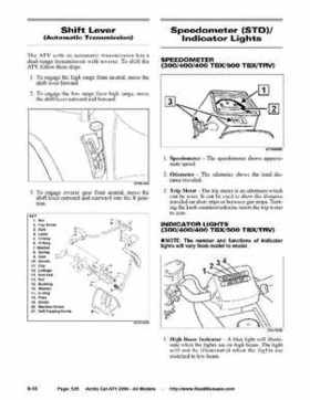 2004 Arctic Cat ATVs factory service and repair manual, Page 528