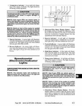 2004 Arctic Cat ATVs factory service and repair manual, Page 529