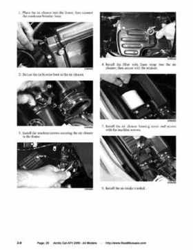 2005 Arctic Cat ATVs factory service and repair manual, Page 20