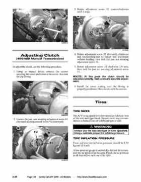 2005 Arctic Cat ATVs factory service and repair manual, Page 38