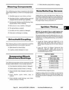 2005 Arctic Cat ATVs factory service and repair manual, Page 39