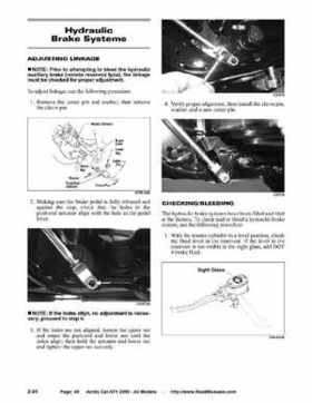 2005 Arctic Cat ATVs factory service and repair manual, Page 46