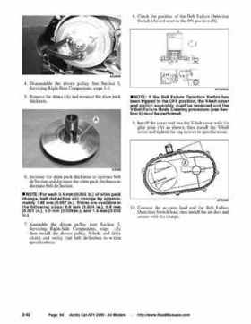 2005 Arctic Cat ATVs factory service and repair manual, Page 54