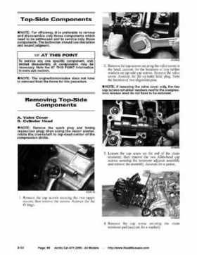 2005 Arctic Cat ATVs factory service and repair manual, Page 68