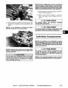 2005 Arctic Cat ATVs factory service and repair manual, Page 71