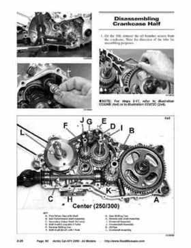 2005 Arctic Cat ATVs factory service and repair manual, Page 80