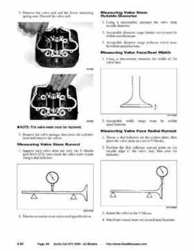 2005 Arctic Cat ATVs factory service and repair manual, Page 84