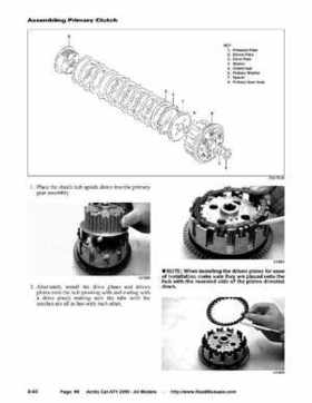 2005 Arctic Cat ATVs factory service and repair manual, Page 98