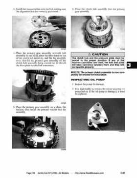 2005 Arctic Cat ATVs factory service and repair manual, Page 99