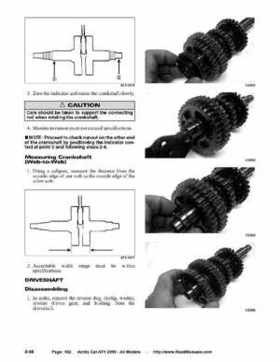 2005 Arctic Cat ATVs factory service and repair manual, Page 102
