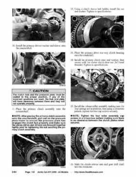 2005 Arctic Cat ATVs factory service and repair manual, Page 118