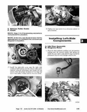 2005 Arctic Cat ATVs factory service and repair manual, Page 119