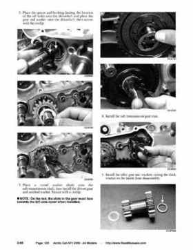 2005 Arctic Cat ATVs factory service and repair manual, Page 120