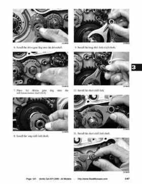 2005 Arctic Cat ATVs factory service and repair manual, Page 121