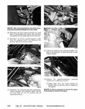 2005 Arctic Cat ATVs factory service and repair manual, Page 136