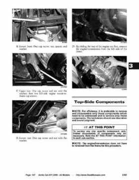 2005 Arctic Cat ATVs factory service and repair manual, Page 137
