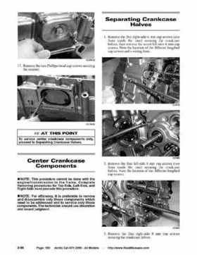 2005 Arctic Cat ATVs factory service and repair manual, Page 150