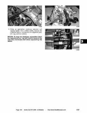 2005 Arctic Cat ATVs factory service and repair manual, Page 151