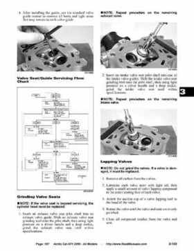 2005 Arctic Cat ATVs factory service and repair manual, Page 157