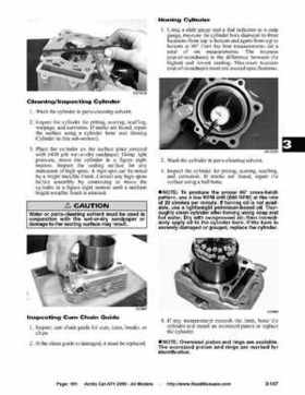 2005 Arctic Cat ATVs factory service and repair manual, Page 161