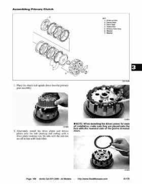2005 Arctic Cat ATVs factory service and repair manual, Page 169