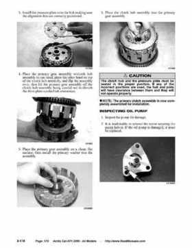 2005 Arctic Cat ATVs factory service and repair manual, Page 170
