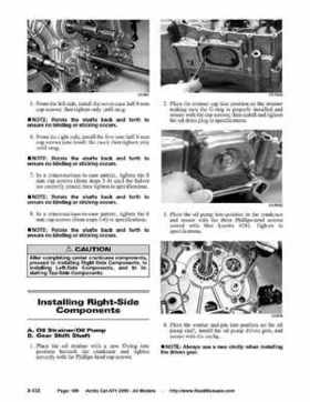 2005 Arctic Cat ATVs factory service and repair manual, Page 186