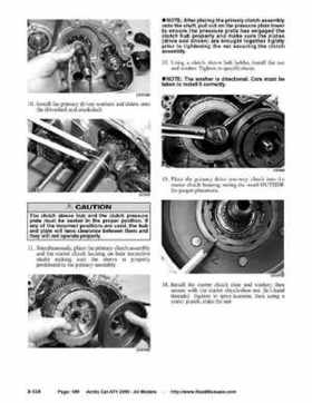 2005 Arctic Cat ATVs factory service and repair manual, Page 188