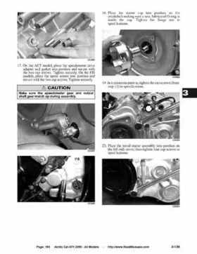 2005 Arctic Cat ATVs factory service and repair manual, Page 193